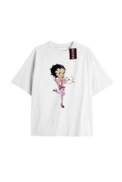 TIMESWASTINGIRL Tricou Betty Boop Y2k