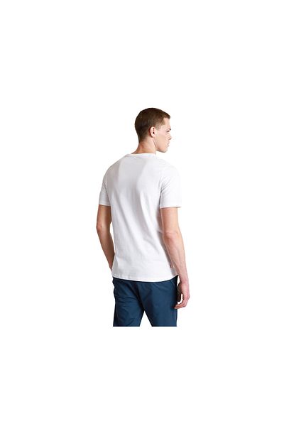 Timberland Ανδρικό μπλουζάκι casual - Ss Kennebec River Linear Tee, λευκό TB0A2C 311001