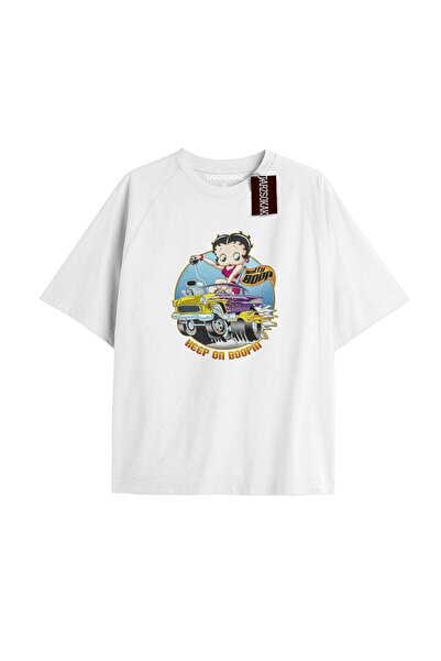 TIMESWASTINGIRL Tricou Betty Boop Y2k