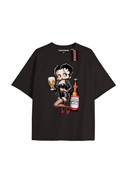 TIMESWASTINGIRL Tricou Betty Boop Y2k