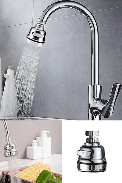 omilife Chrome Faucet Head - Functional, Compatible with Bathroom and Sink