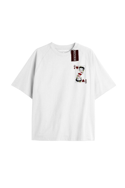 TIMESWASTINGIRL Y2k بيتي بوب تي شيرت