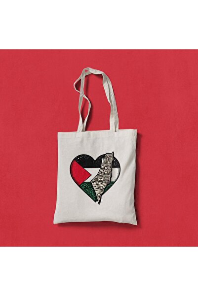 Bi Dünya Haber Палестинська серцева сумка з тканини