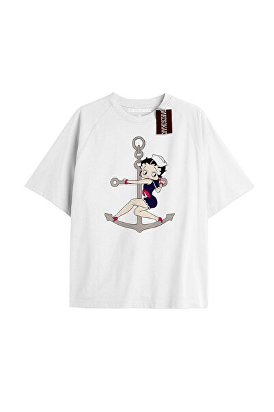 TIMESWASTINGIRL Tricou Betty Boop Y2k