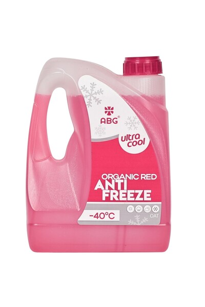 Abg Antifriz Kırmızı Organik -40° Ultracool 3lt