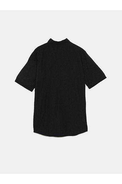 LC Waikiki Ανδρικό κοντομάνικο πουκάμισο SOUTHBLUE Regular Fit