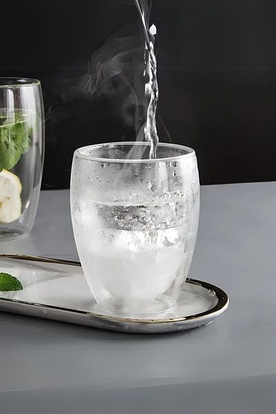 Mithra Life Heredot 500 ml Double Glass Double Walled Glass