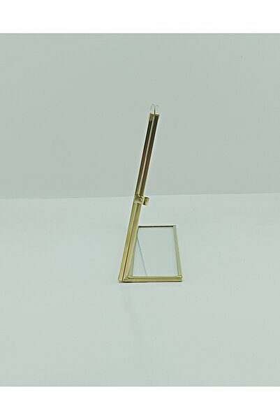YıldızDesign 20cm x15cm yatay dekoratif  çift camlı pirinç resim çerçevesi