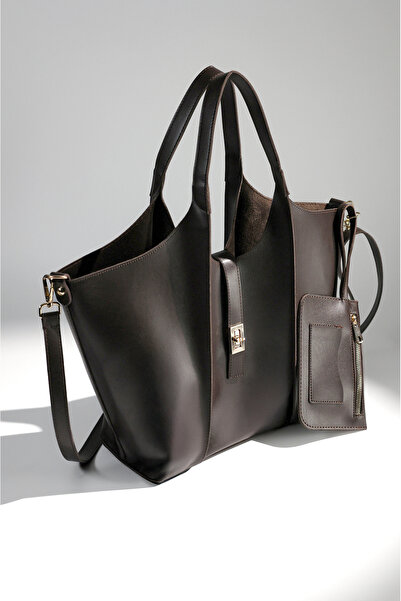 Rimense Women's Brown Long Strap Crossbody Hand and Shoulder Bag