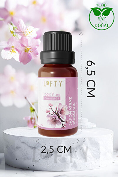 Lofty Japon Kiraz Çiçeği Uçucu Yağ Buhurdanlık Esansı Oda Kokusu Esansiyel Yağ Buhur Yağı 10ml