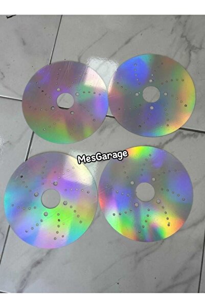 TUNİNG Hologram Desenli Kampana Sacı 14 Inç 4 adet 1 takım