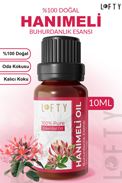 Lofty Hanımeli Uçucu Yağ Buhurdanlık Esansı Oda Kokusu Uçucu Esansiyel Yağ Bu...