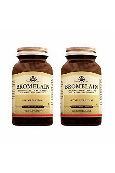 Solgar Bromelain 150 Mg 60 Kapsül 2 Adet