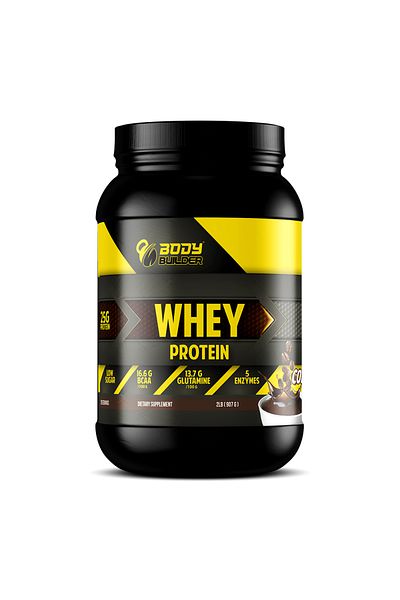 Body Builder 100% Whey Protein, Coffee, 2 LB