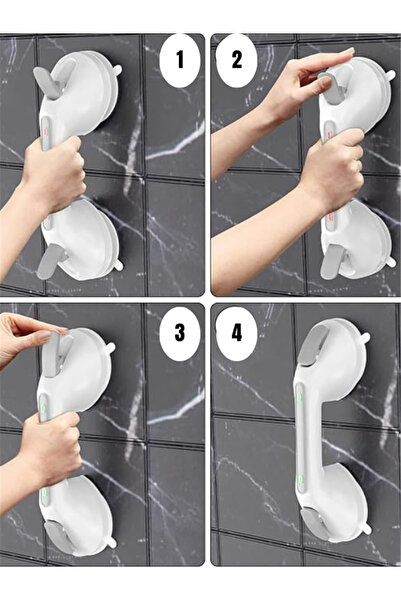 omilife Banyo Tutacağı Banyo ve Tuvaletlerde Kaymayı Önleyen Pratik Vantuzlu Yardımcı