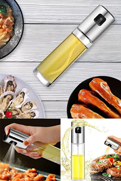omilife Sprey Cam Yağ Sirke Zeytinyağı Püskürtücü Yağdanlık Yağ Sirke Zeytiny...