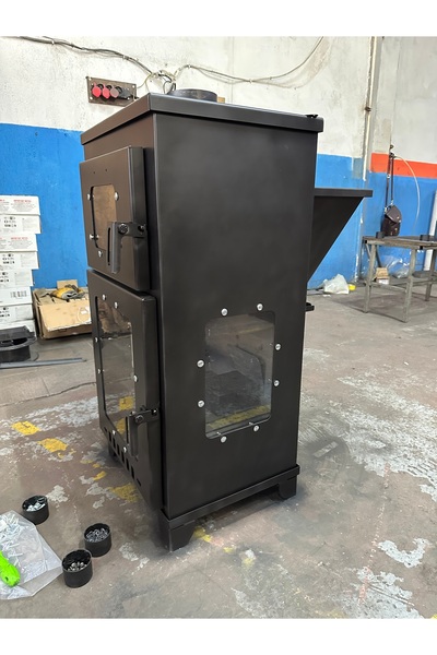 shop Kuzineli Pelet Ve Odun Yakabilen Fırınlı Soba