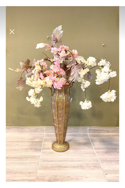 THE LİNSE Metal 50cm ve 60cm vazo takımı