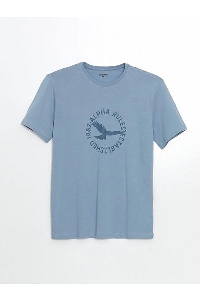 LC Waikiki Σετ ανδρικές πιτζάμες Anthracite Standard Fit