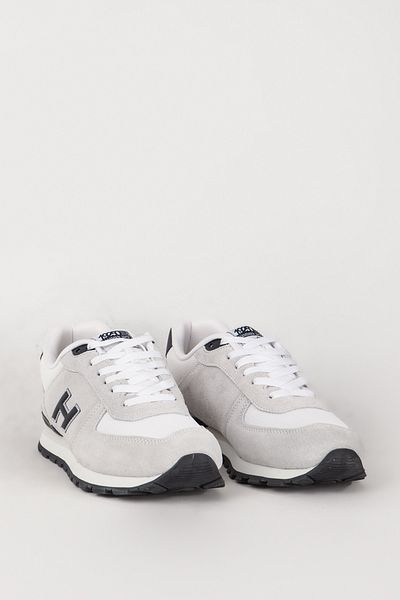 Hammer Jack Ανδρικά αθλητικά παπούτσια Comfort Sneaker Real Leather Hj Peru 19250m Λευκό/σκούρο μπλε