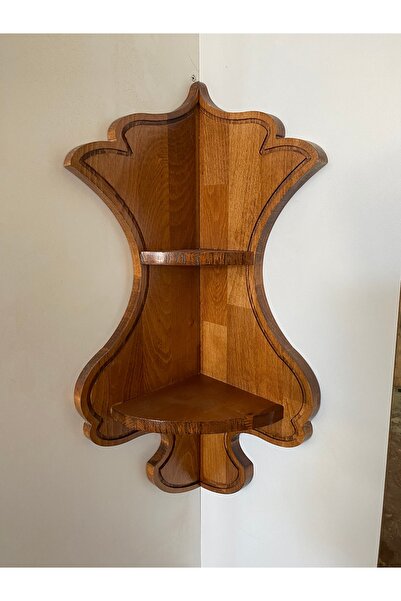 Eraywood Ahşap Köşe Rafı