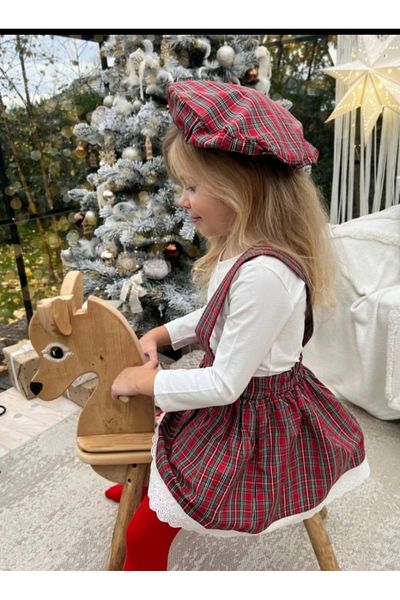 Kokosh kidss Set of 3 Dresses with a Girl's Hat