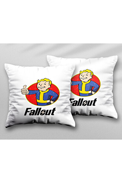 ART HEDİYE غطاء وسادة قابل للغسل من Fallout Vault Boy مكون من قطعتين مطبوعين ...