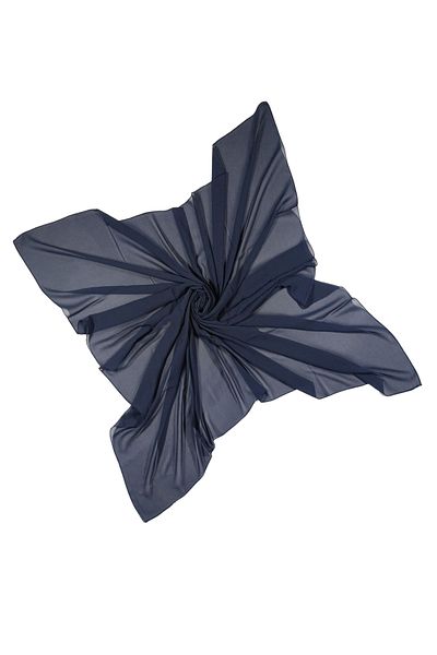 mim eşarp Κασκόλ κρεπ 120x120 cm - Μονόχρωμο, Αιγυπτιακό