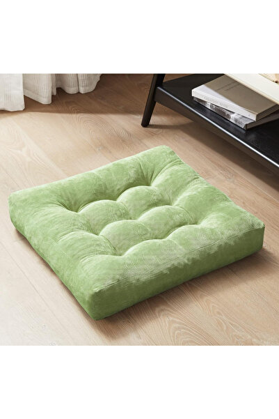 FABRİCAHOME Dekoratif Rual Yer Oturma & Paleti Minderi 55x55x10 cm Yoga Minde...