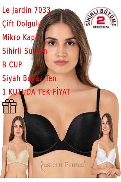 Le Jardin Big Showing 2 Size Bra - Double Support, Padded Underwire, Microcov...