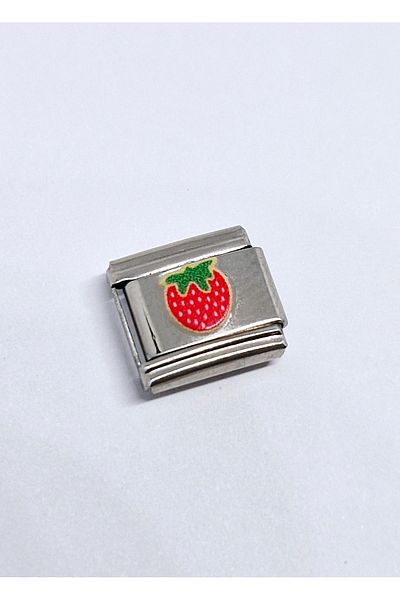 RoseCo00 Italian Steel Bracelet Charm