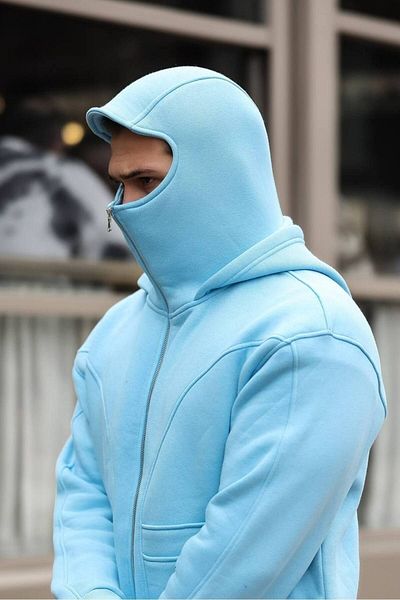 NewCabin Μπουφάν New Season Unisex Ninja με φερμουάρ 3 νημάτων
