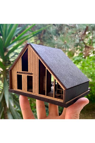Paspasın Bahçeleri البيت الاسكندنافي - سلسلة DIY Model House