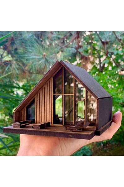 Paspasın Bahçeleri البيت الاسكندنافي - سلسلة DIY Model House