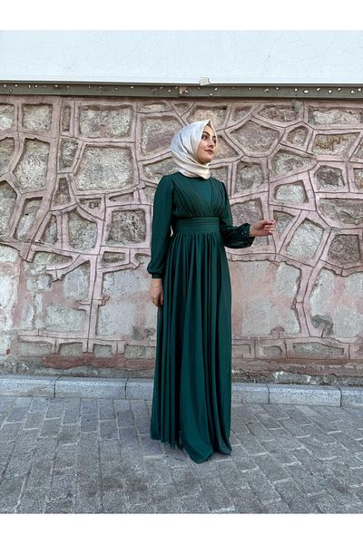 sümeyra Φόρεμα από ύφασμα σιφόν Sena