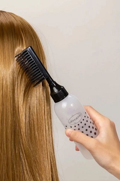 Buffer ®   Hair Coloring Practice Brush Scalloped Hair Coloring Applicator