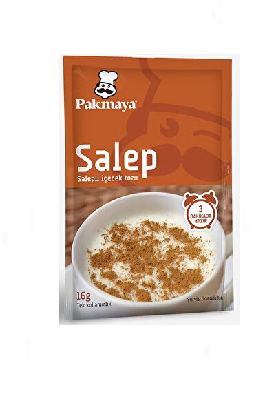 Pakmaya Salep - Tek Kullanımlık Salepli İçecek Tozu (6 Adet)
