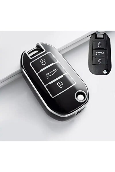 emii auto spare parts غطاء حماية لمفتاح السيارة لأوبل كروسلاند جراندلاند كورس...