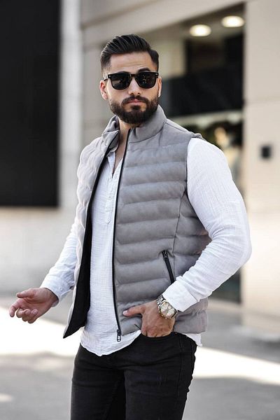 LOES MOMENT New Season Men's Suede Vest