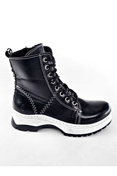 ESPEDA Rugan Kız Çocuk Detaylı Kaymaz Taban Hafif Bot