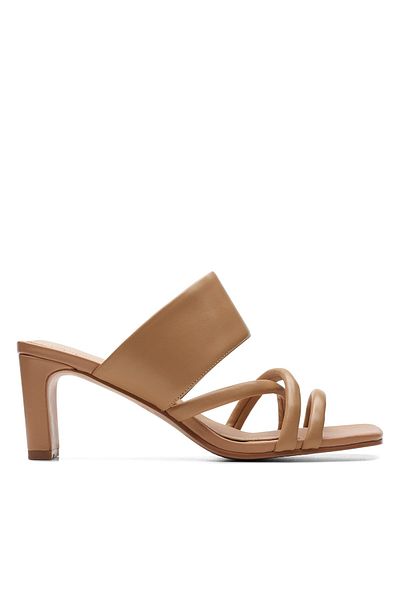 CLARKS Seren65 Mule Camel FORMAL WOMEN SANDALS