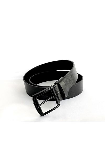 Carlino Men's Black Belt - Wallet - Rosary Gift Set