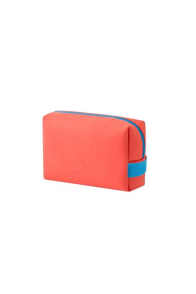 ZENİTH Red Waterproof Cosmetic Bag