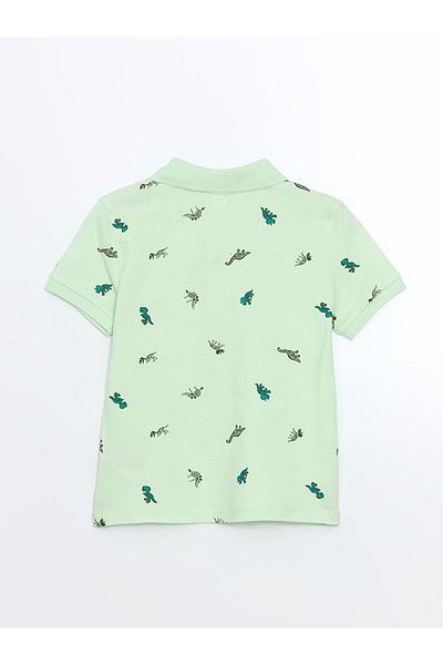 LC Waikiki Αγόρι μπλουζάκι με στάμπα LCW Kids Polo Neck