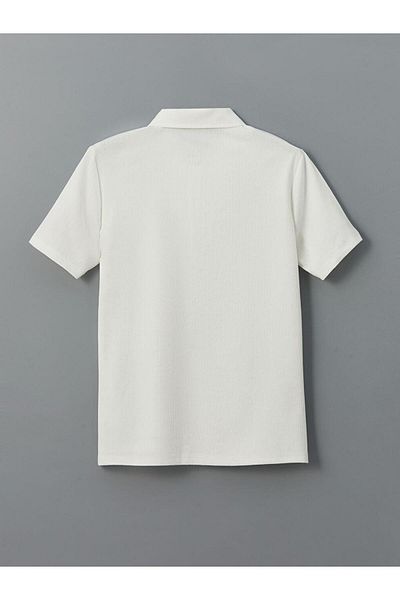 LC Waikiki Ανδρικό κοντομάνικο μπλουζάκι SOUTHBLUE Polo Neck