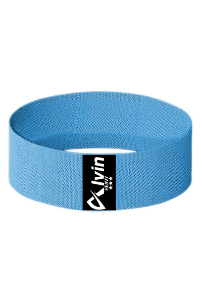 Alvin Spor Bandă de înaltă calitate din bumbac pentru squat - Set de 3, cu opțiuni ușoare și foarte dure