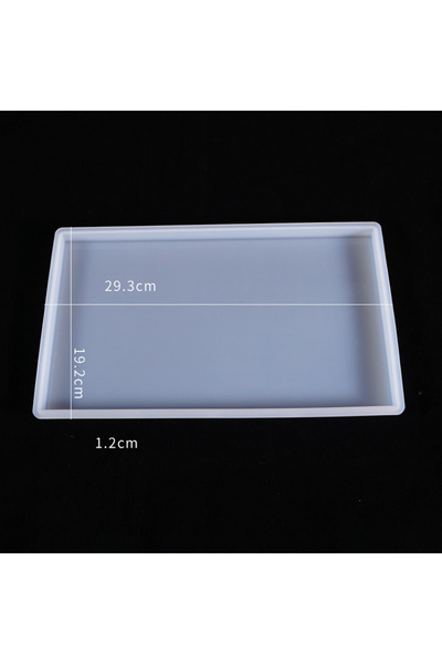 HOBİFLEX EPOKSİ REÇİNE SİLİKON KALIP İTHAL DİKDÖRTGEN TEPSİ SİLİKON KALIP HB170215-0018