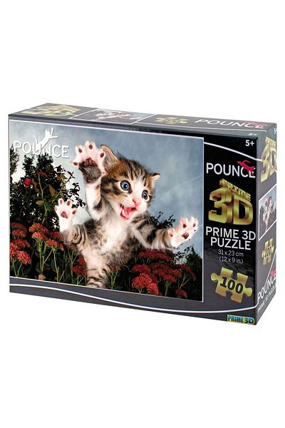 Prime 3D 100 Piece Cat Claw Puzzle - 10562