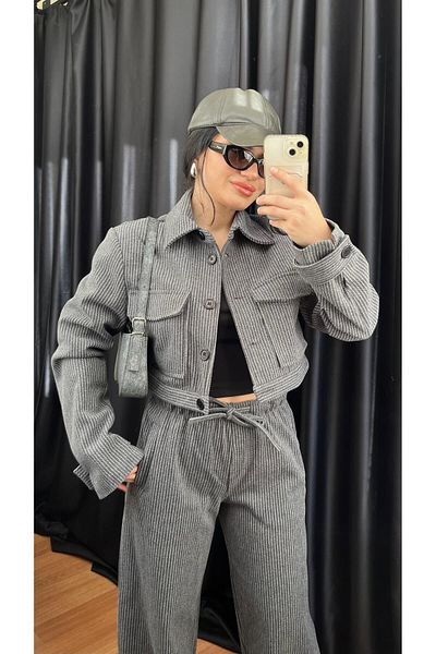 Butik Grilha Striped Suit