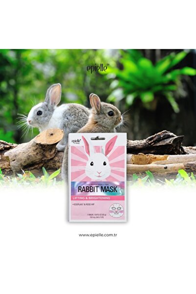 Epielle Tavşan Karakterli Yüz Maskesi